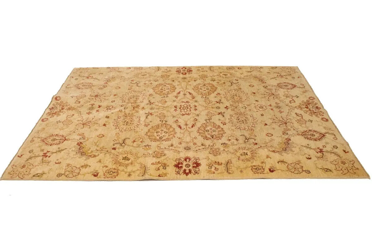5X7 Ft Vintage Hand-Knotted Red Tribal Oriental