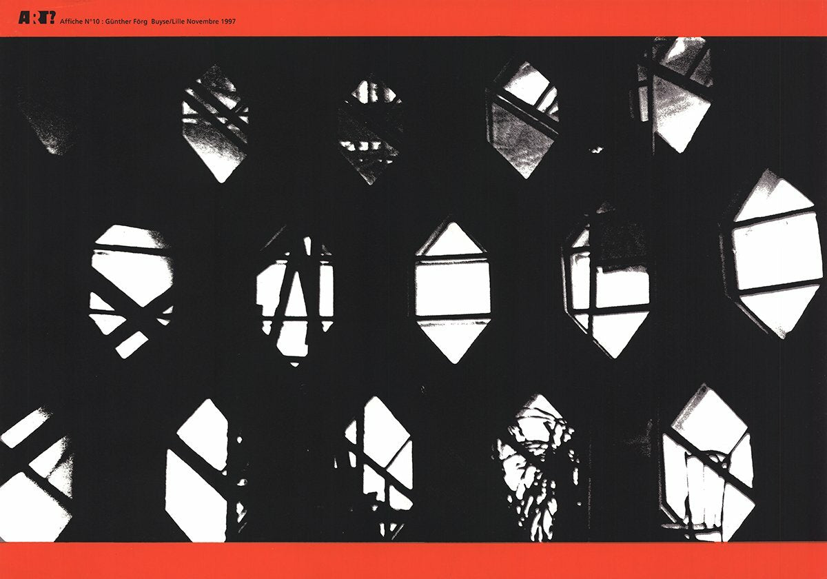 Gunther Forg Alter Ego " Serigraph Photography Black & White