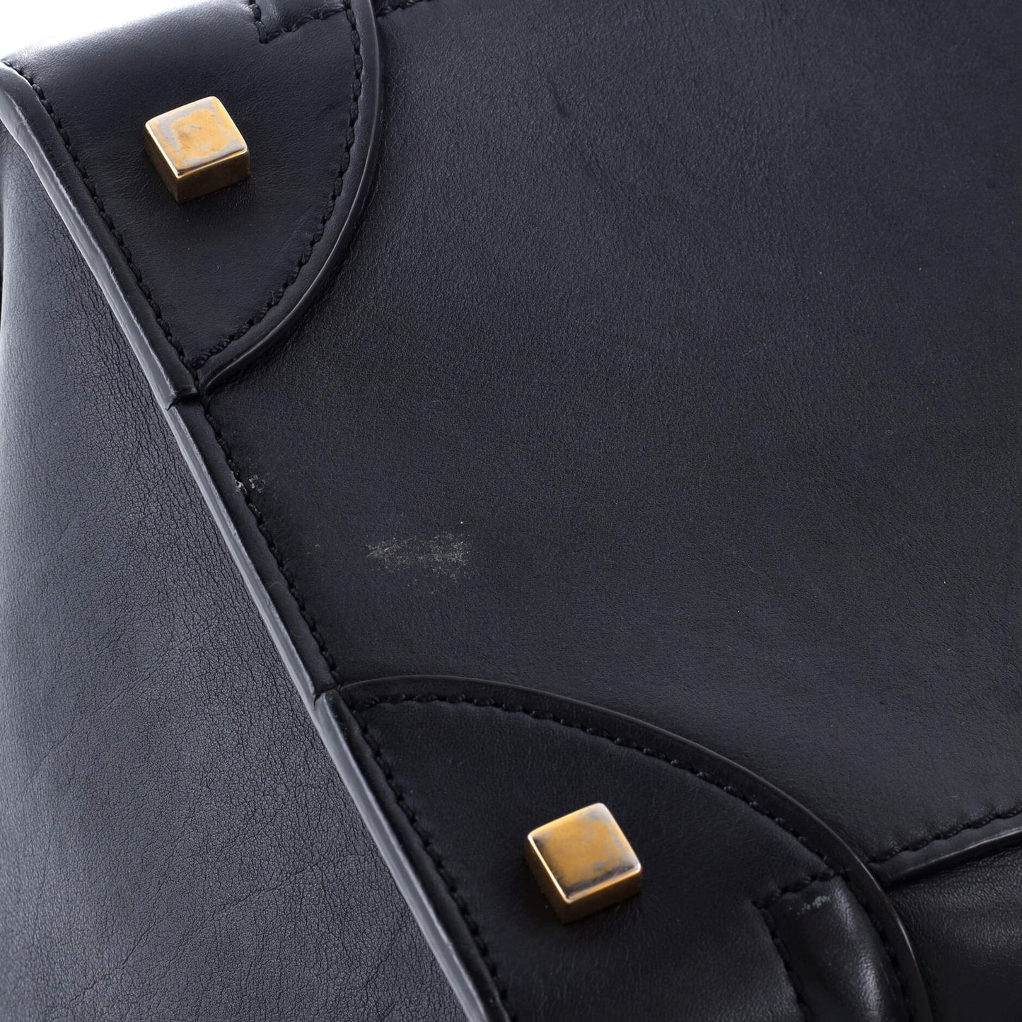 Celine Luggage Bag Smooth Leather Mini