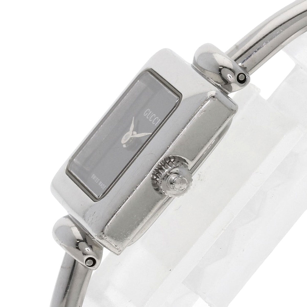 Gucci Square Face Watches 1900L Stainless Steel/Stainless Steel Ladies