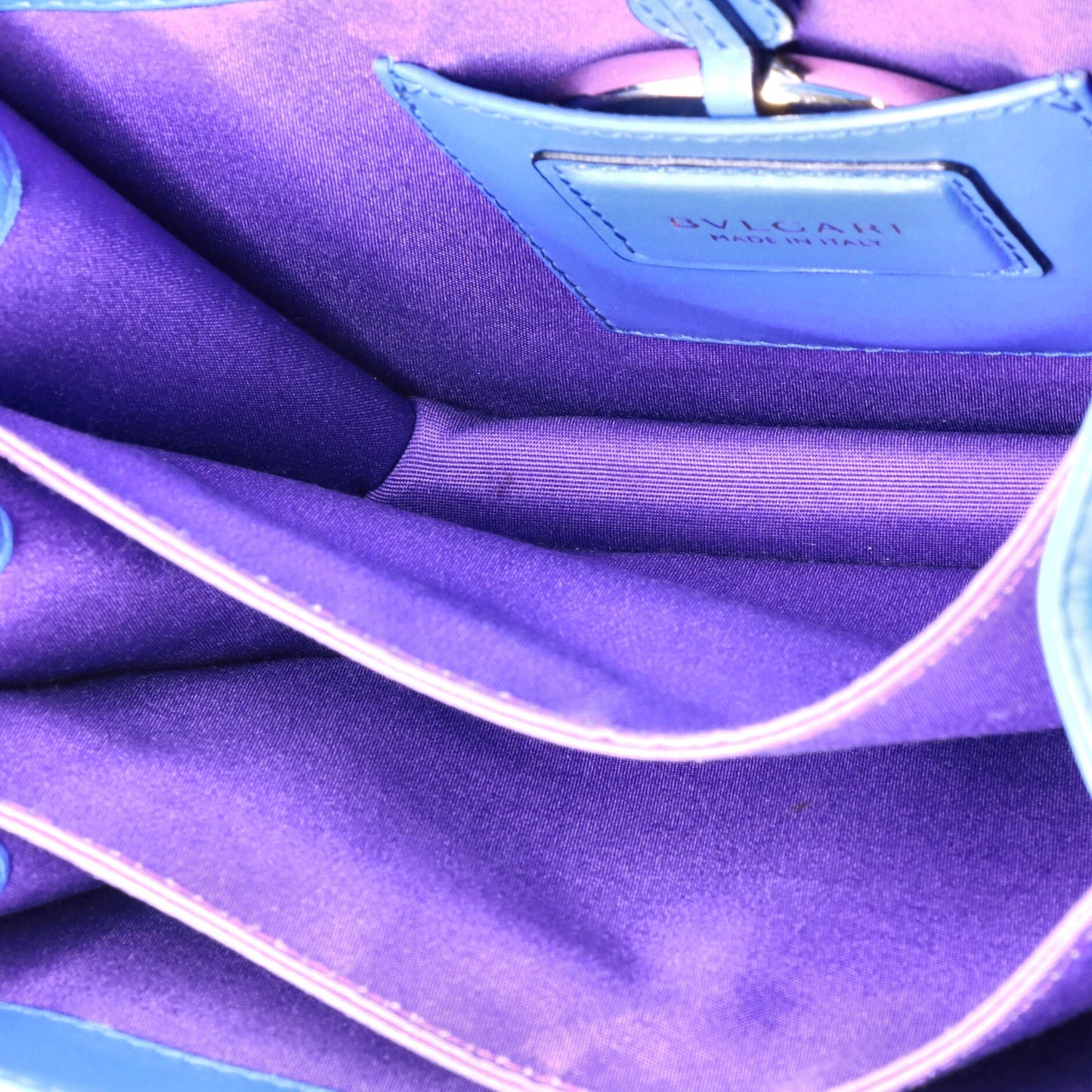 Bvlgari Serpenti Forever Top Handle Bag Leather Small