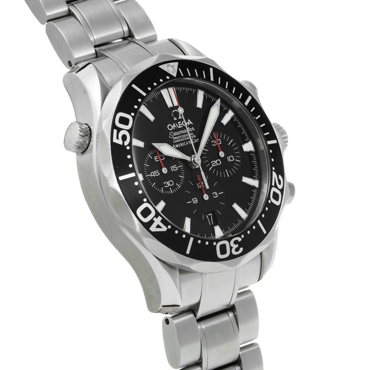 Omega Seamaster 300 Chronograph America'S Cup 2594.50 Men'S Used Watch #21011