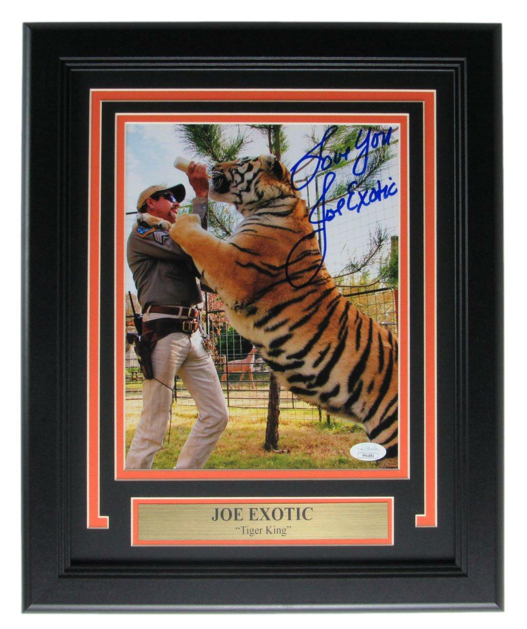 Joe Exotic Tiger King Signed/Inscr "Love You"
