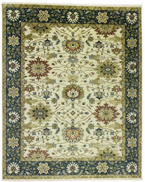 8X10 ft Osh Chobi Peshawar Oriental Rug Handmade