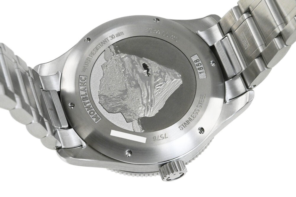 Montblanc 1858 Ice Sea Automatic Date Mb129369