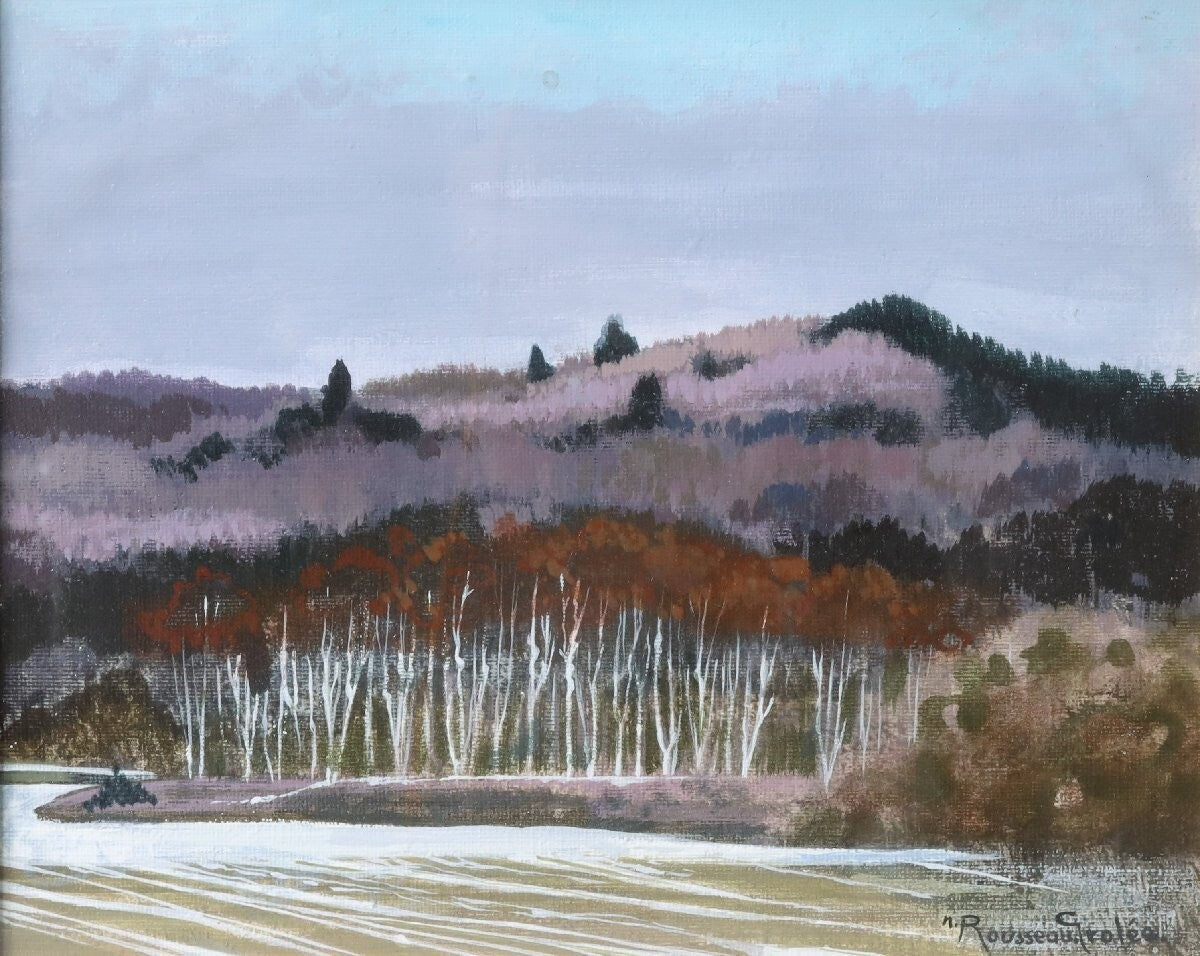 Nicole Rousseau-Grolee (France) "Bruyeres" Oil