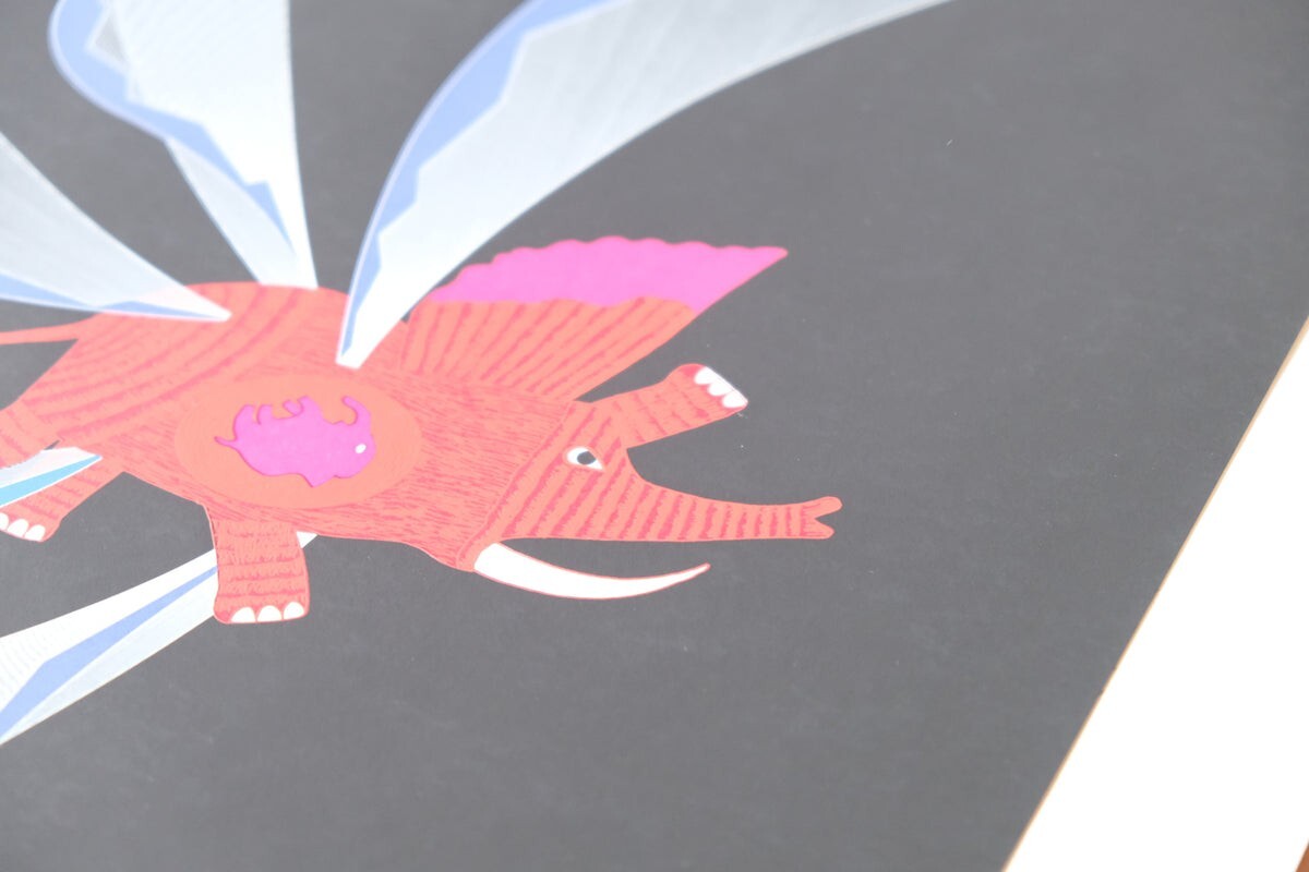 Kazumasa Nagai Signed Original Lithograph Art Print Poster Kazumasa Sheet Only 2