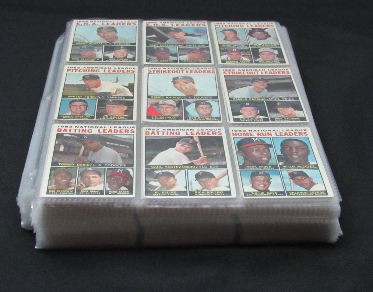 1964 Topps Baseball Card Complete Set (1-587)