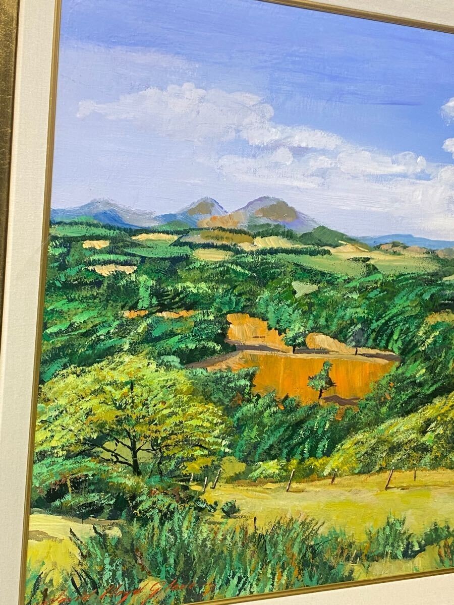 David Lloyd Glover Original Painting Oil On Canvas Signed Landscape Framed