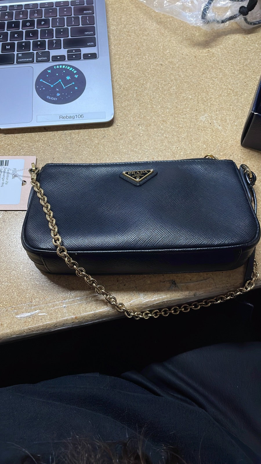 Prada Re-Edition 2000 Shoulder Bag Saffiano Leather Mini