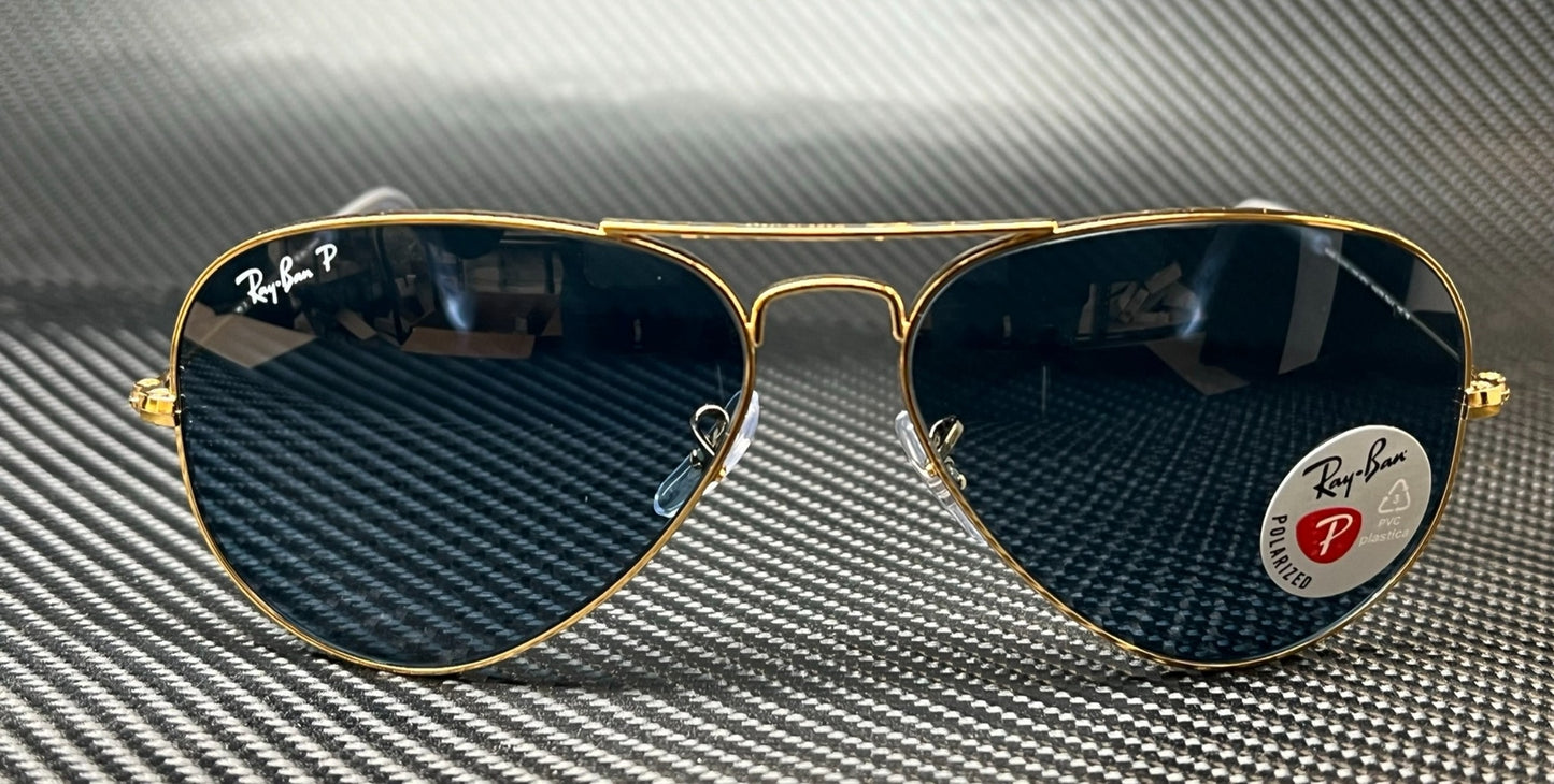 Ray Ban Rb3025 9196S2 Gold Aviator 58 Mm Unisex