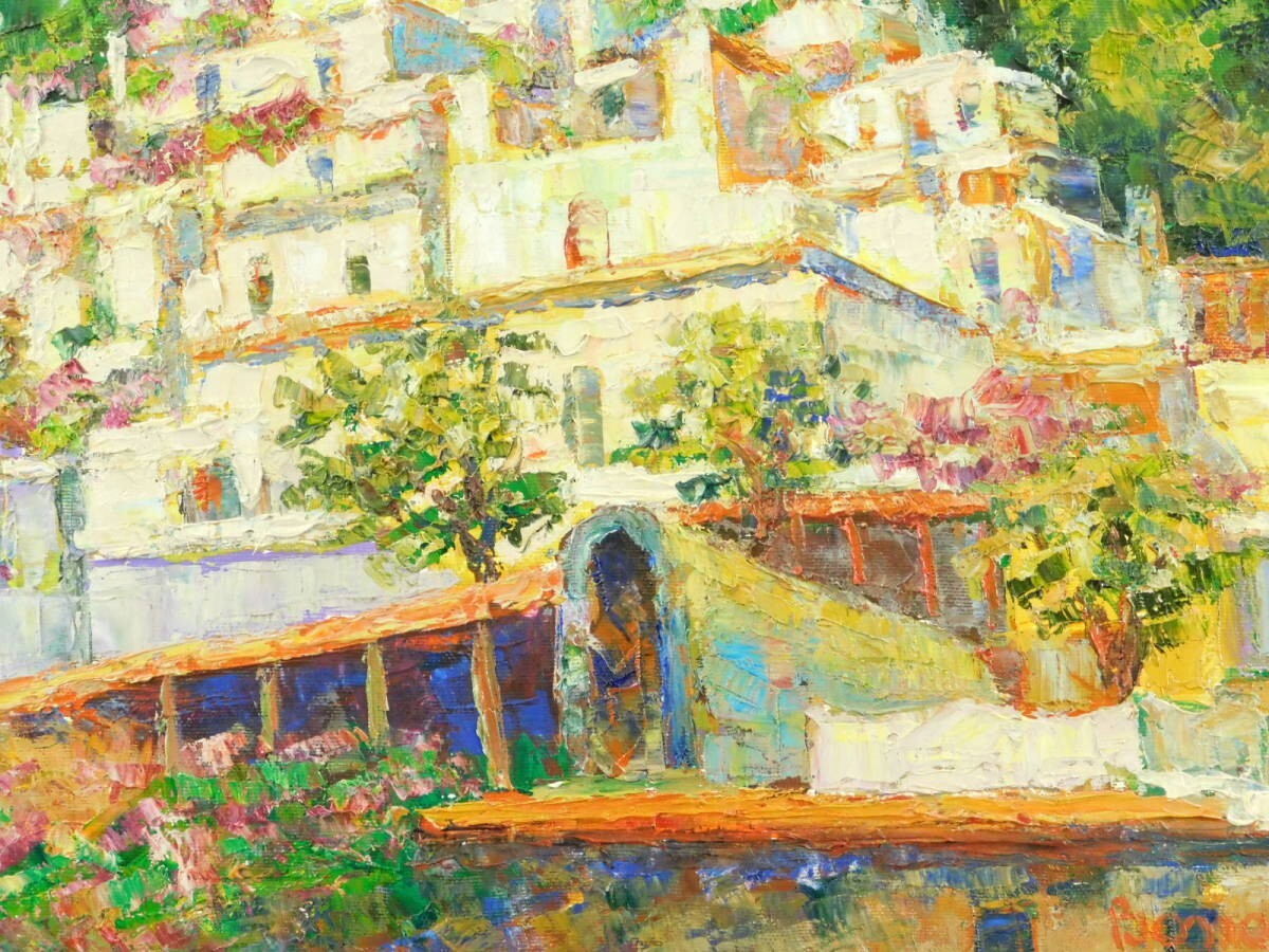Bonanni Claudio (Italy) Original Painting Oil On Canvas Signed Framed