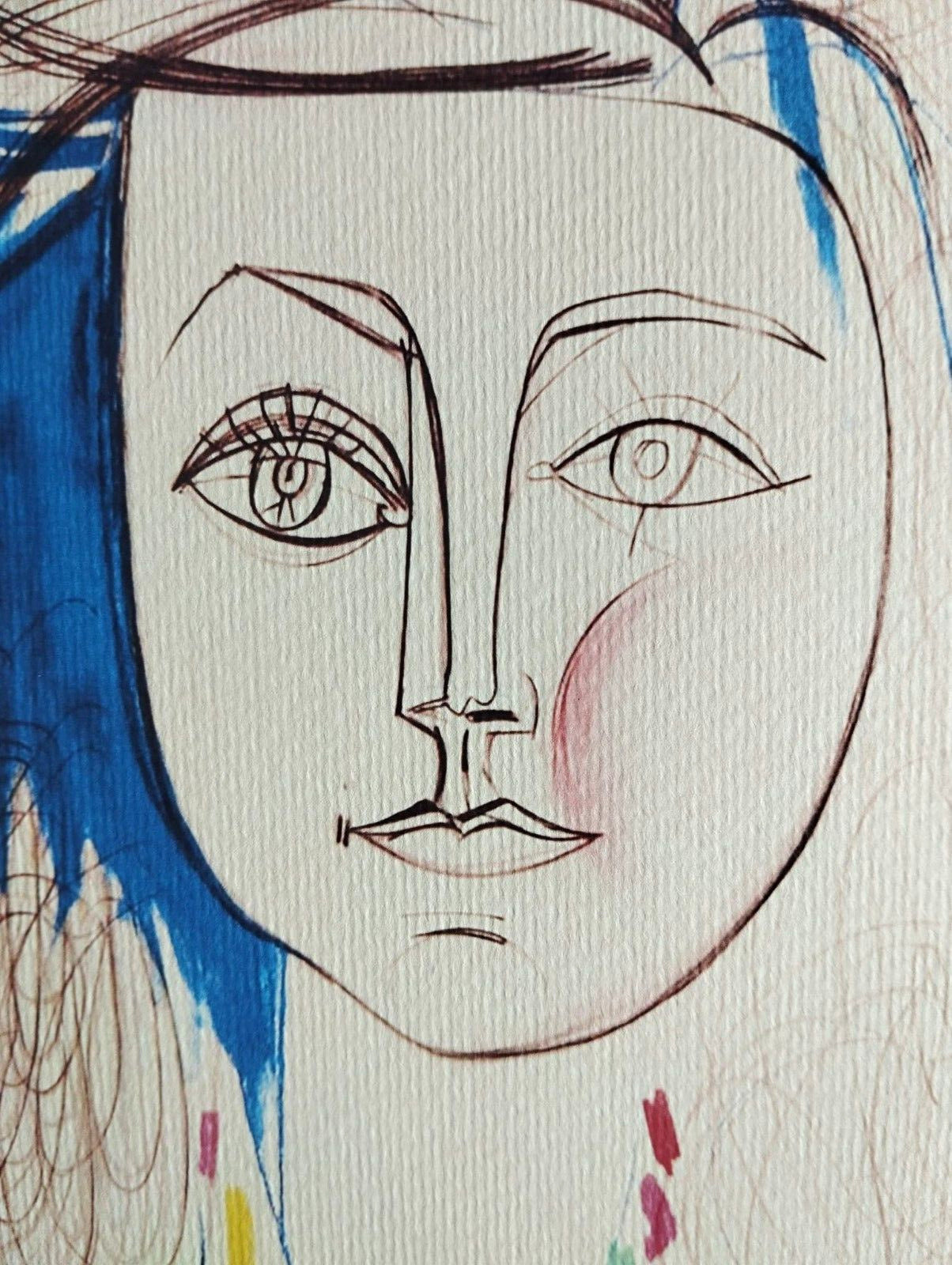 Pablo Picasso, Lithograph Coa Signed Numbered