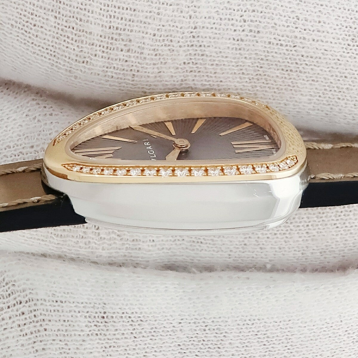 Bvlgari Serpenti 102968 Gray Case Size 20Mm X 27Mm Used Watch #7107