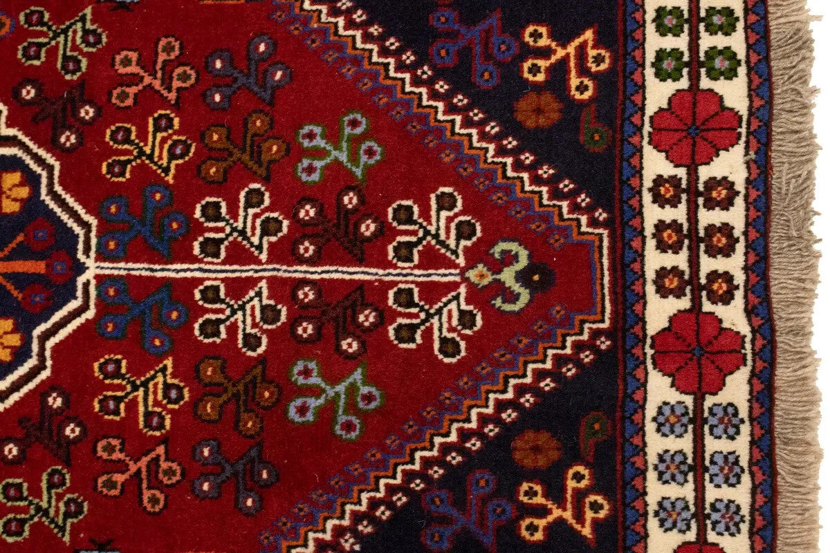 Handmade Wool Tribal Oriental Rug Equestrian