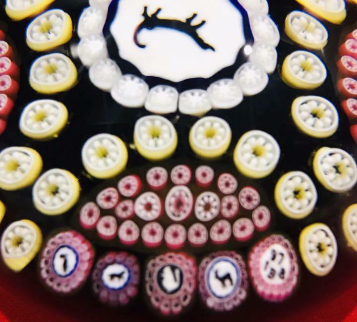 Baccarat Millefiori Paperweight 1978 Multiple