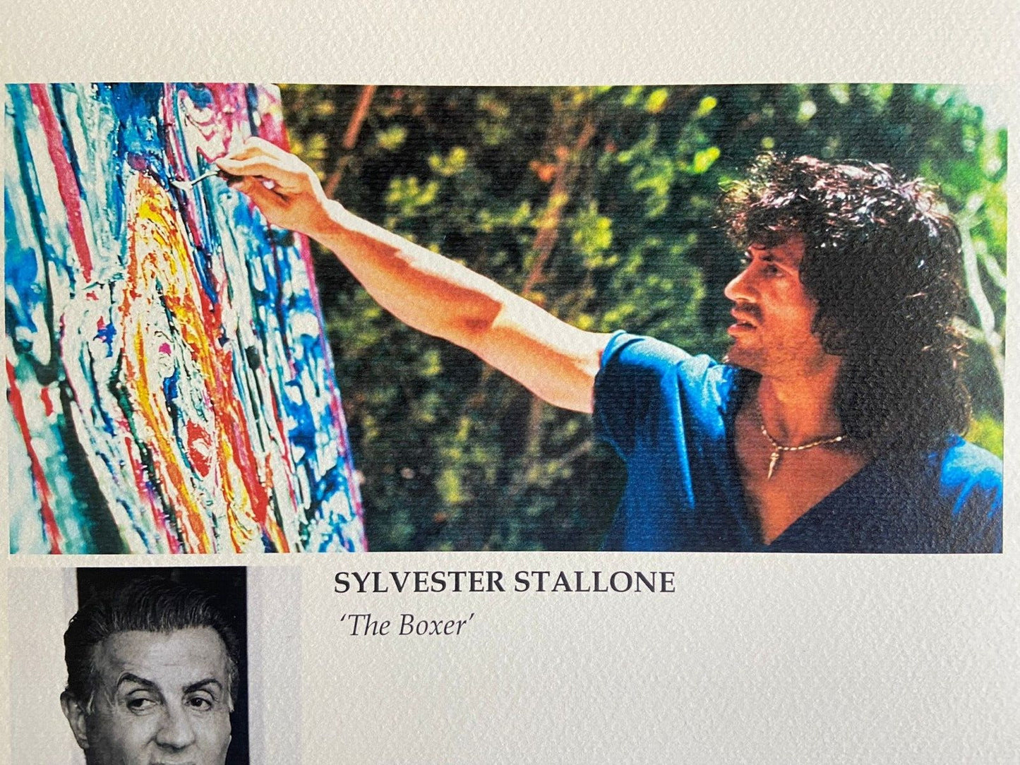 Sylvester Stallone 'Boxer' Lithograph 200Ex.
