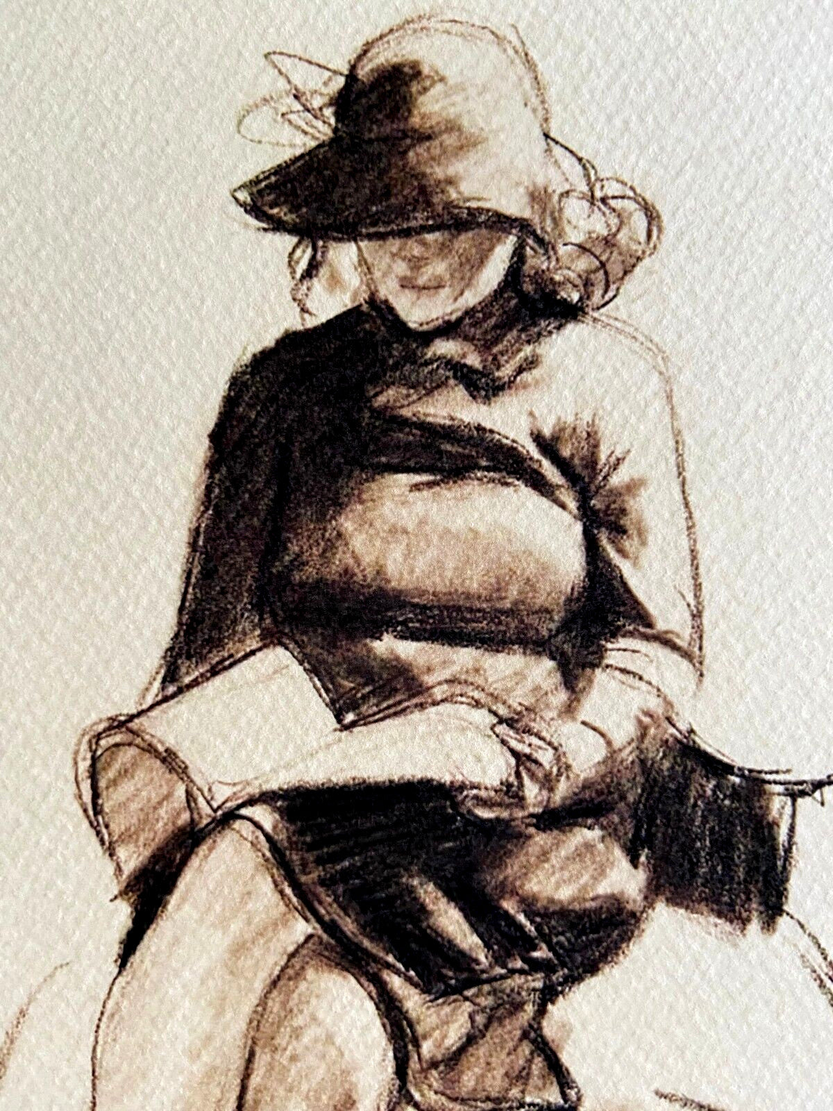 Edward Hopper Lithograph Certified - 1986 (Georgia O'Keeffe Francis Bacon)