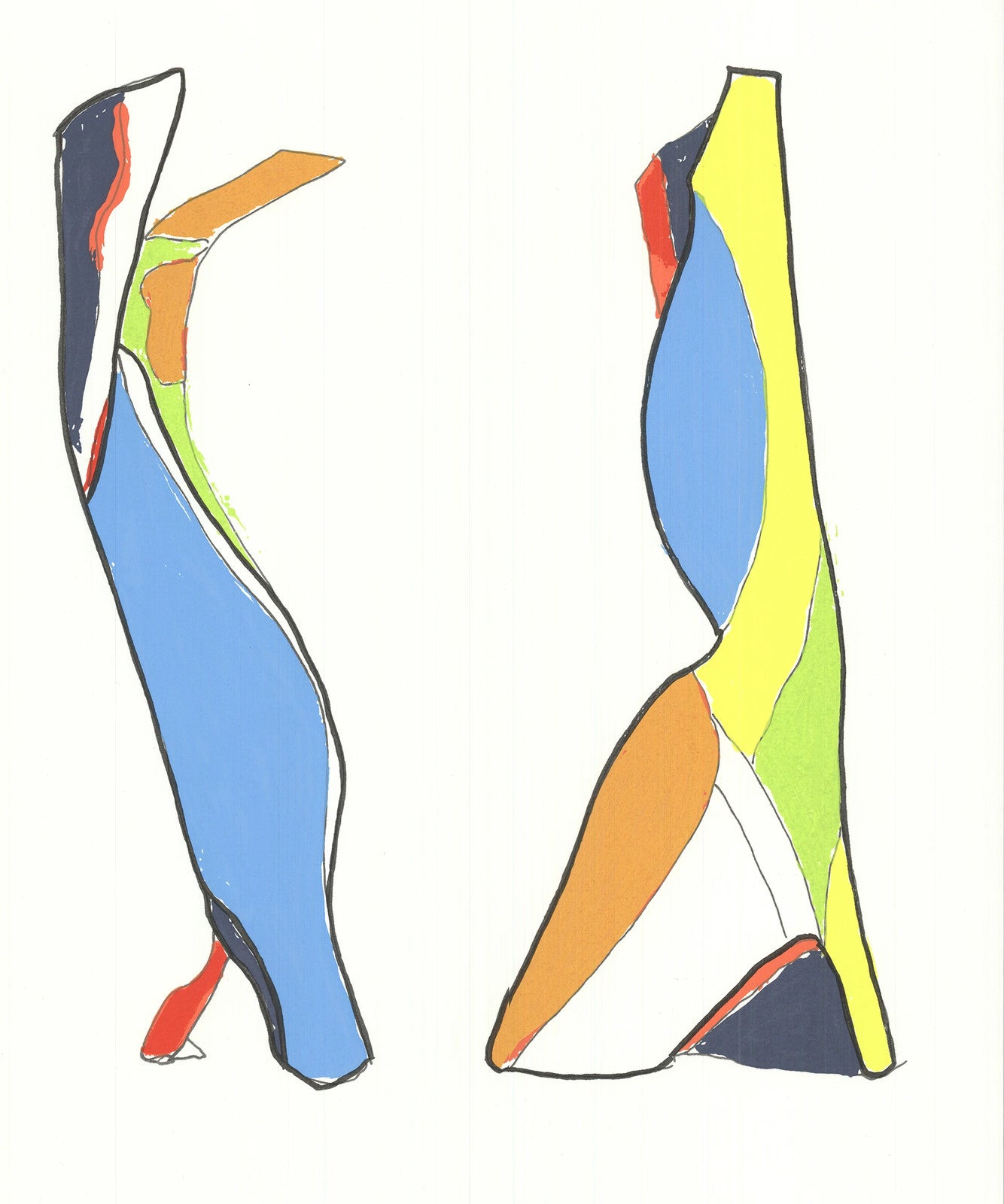 Jon Nathanson American Dance Festival Signed "