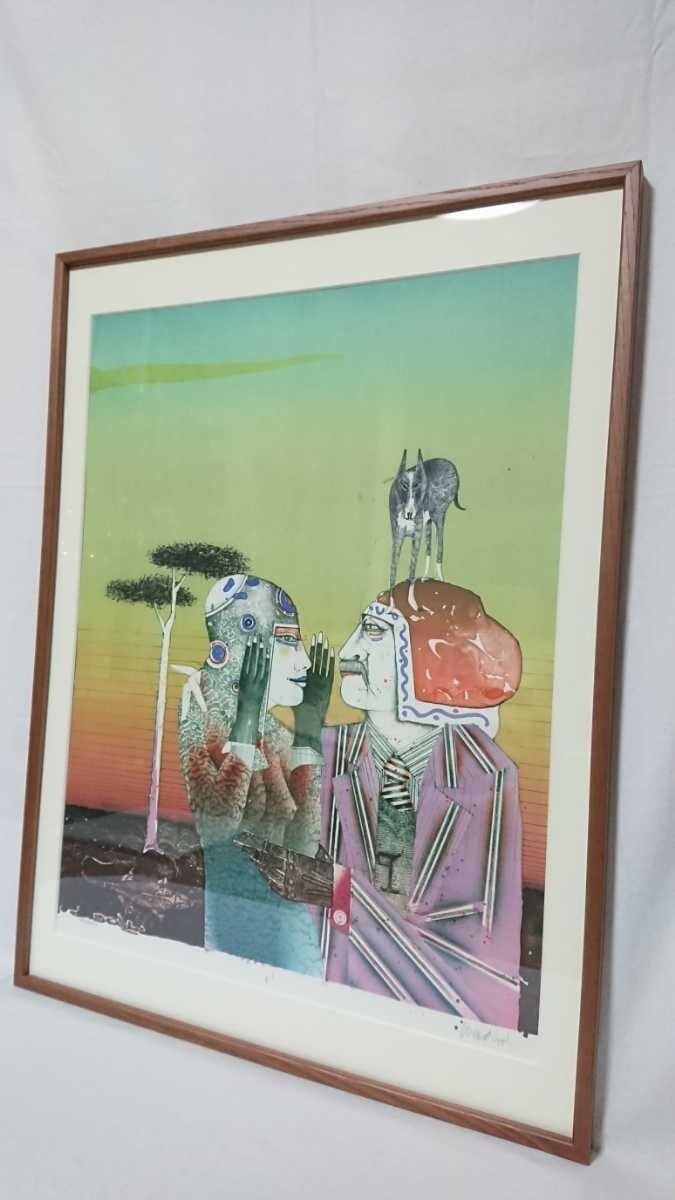 Paul Wunderlich 1987 Original Lithograph Hand