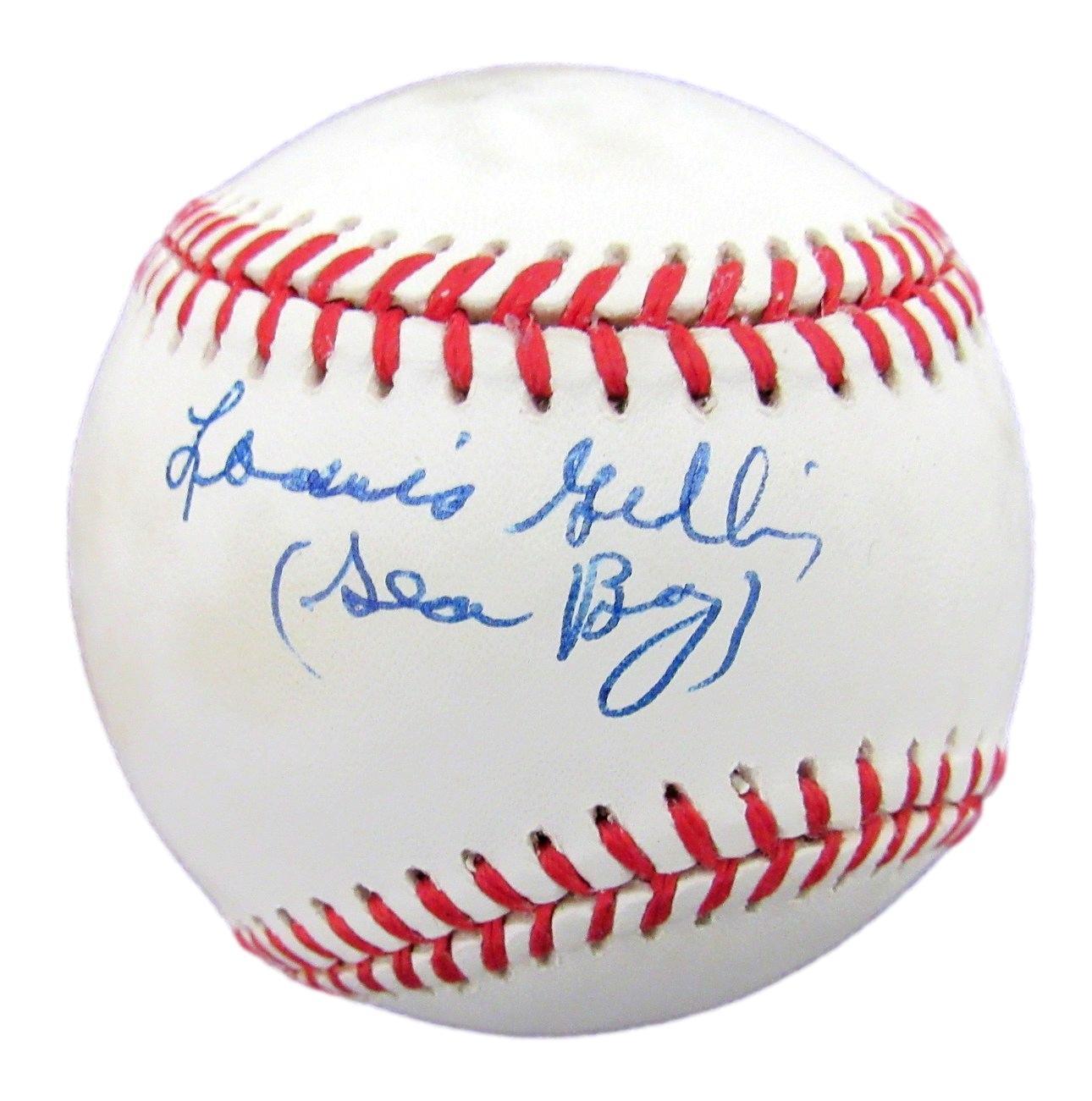 Louis Gillis Autographed Seaboy Baseball Negro