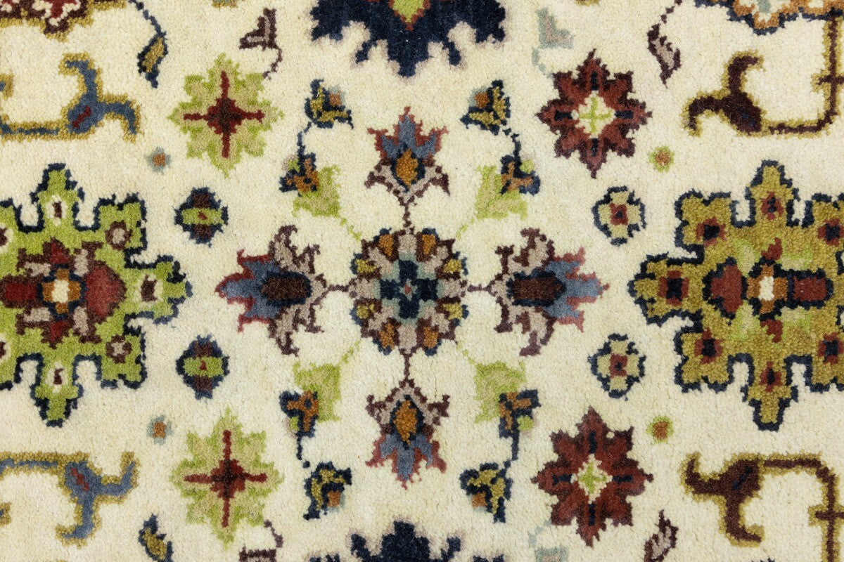 Handmade Floral Design Chobi Rug Wool Oriental