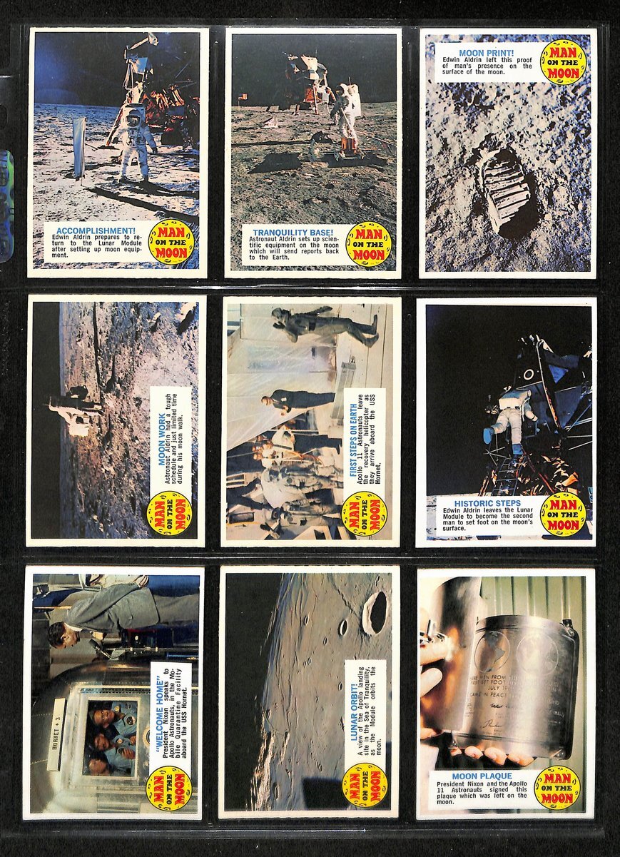 1969-1970 Man On The Moon Complete (1-99) Card