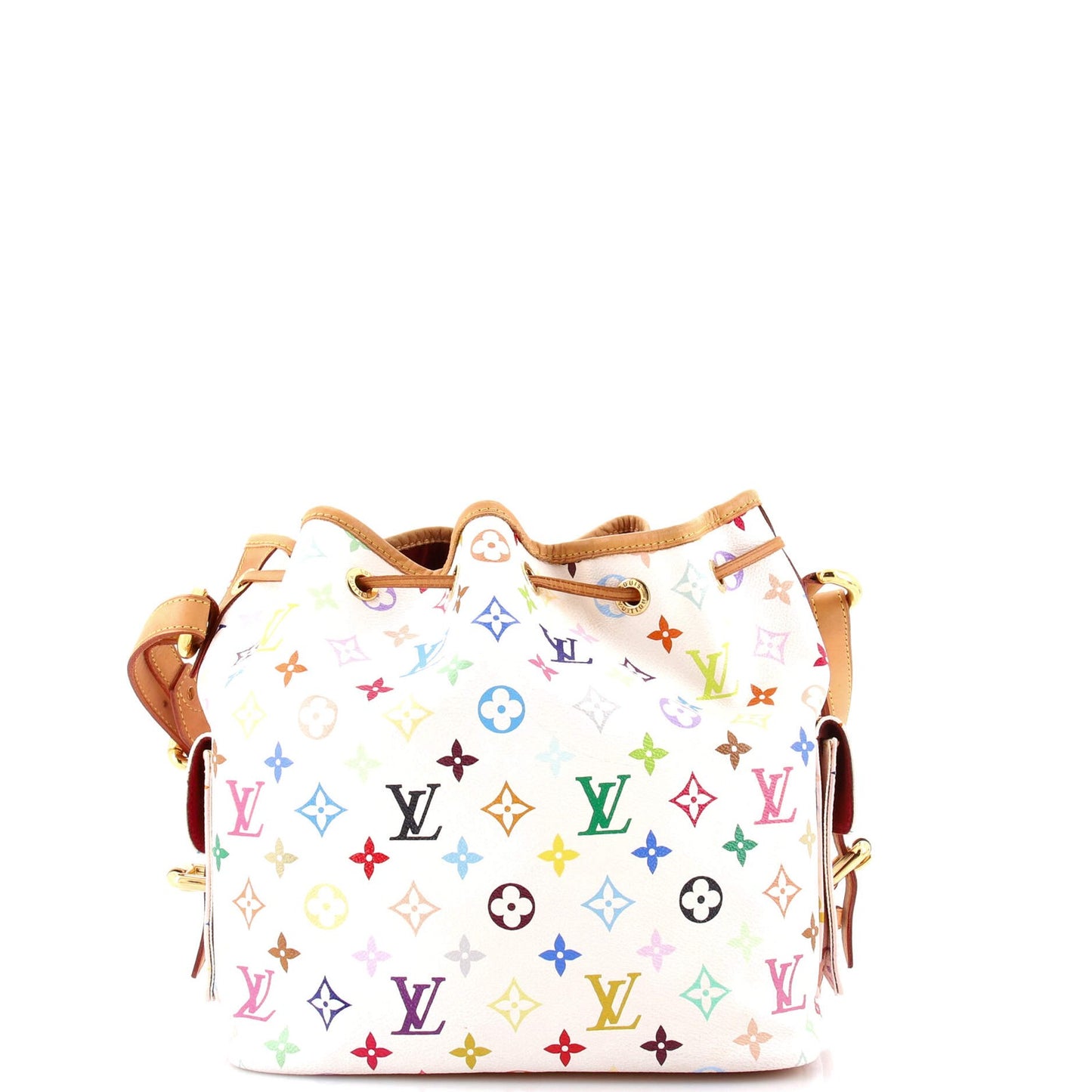 Louis Vuitton Petit Noe Handbag Monogram Multicolor