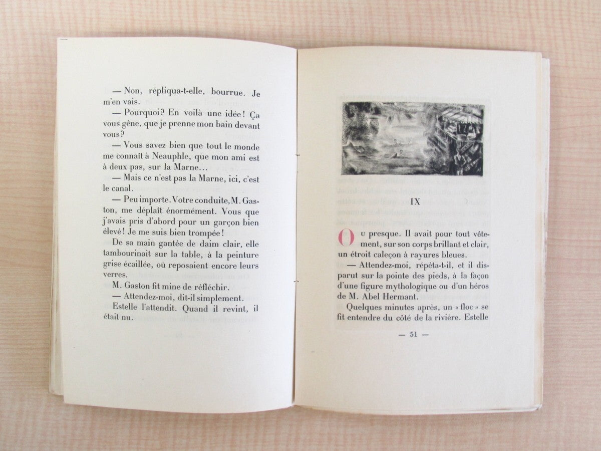 Banlieue Sentimentale By Andr Billy, Illustrated By Hermine David 1St 1928