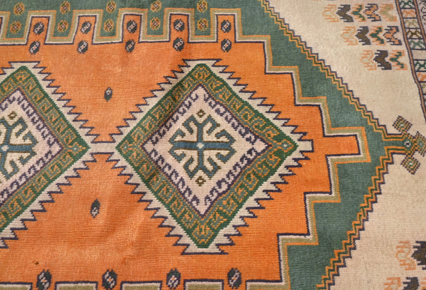 Handmade Tribal Geometric Oriental Area Rug