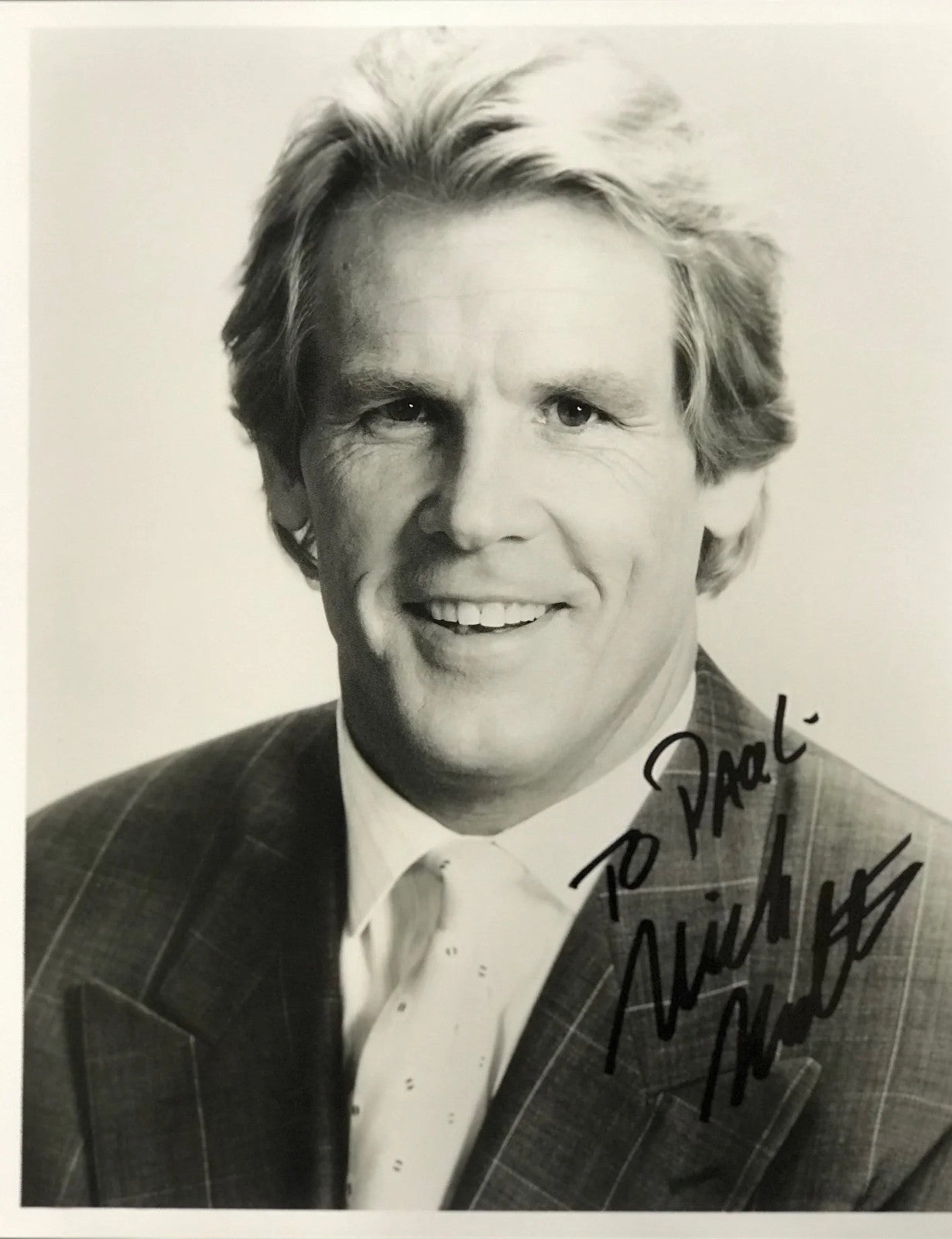 Nick Nolte Signed 8X10 Photo