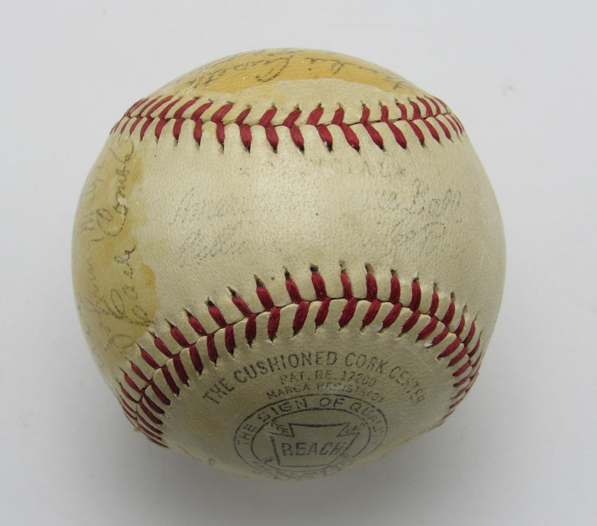 1942 New York Yankees Team Signed By (26) Oal
