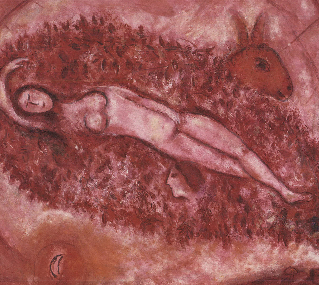 Marc Chagall The Song Of Songs Ii " Offset Lithograph Modernism