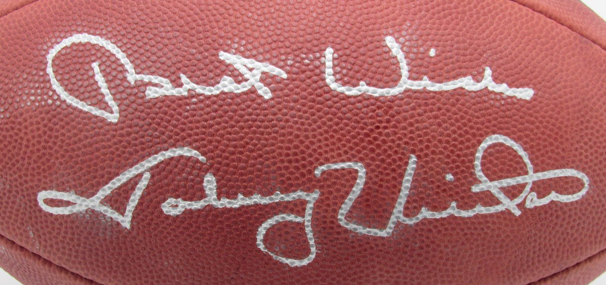 Johnny Unitas Hof Signed/Inscribed Wilson Nfl