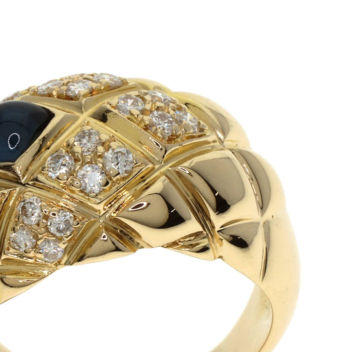 Chaumet Belcordriere Sapphire Diamond Ring K18