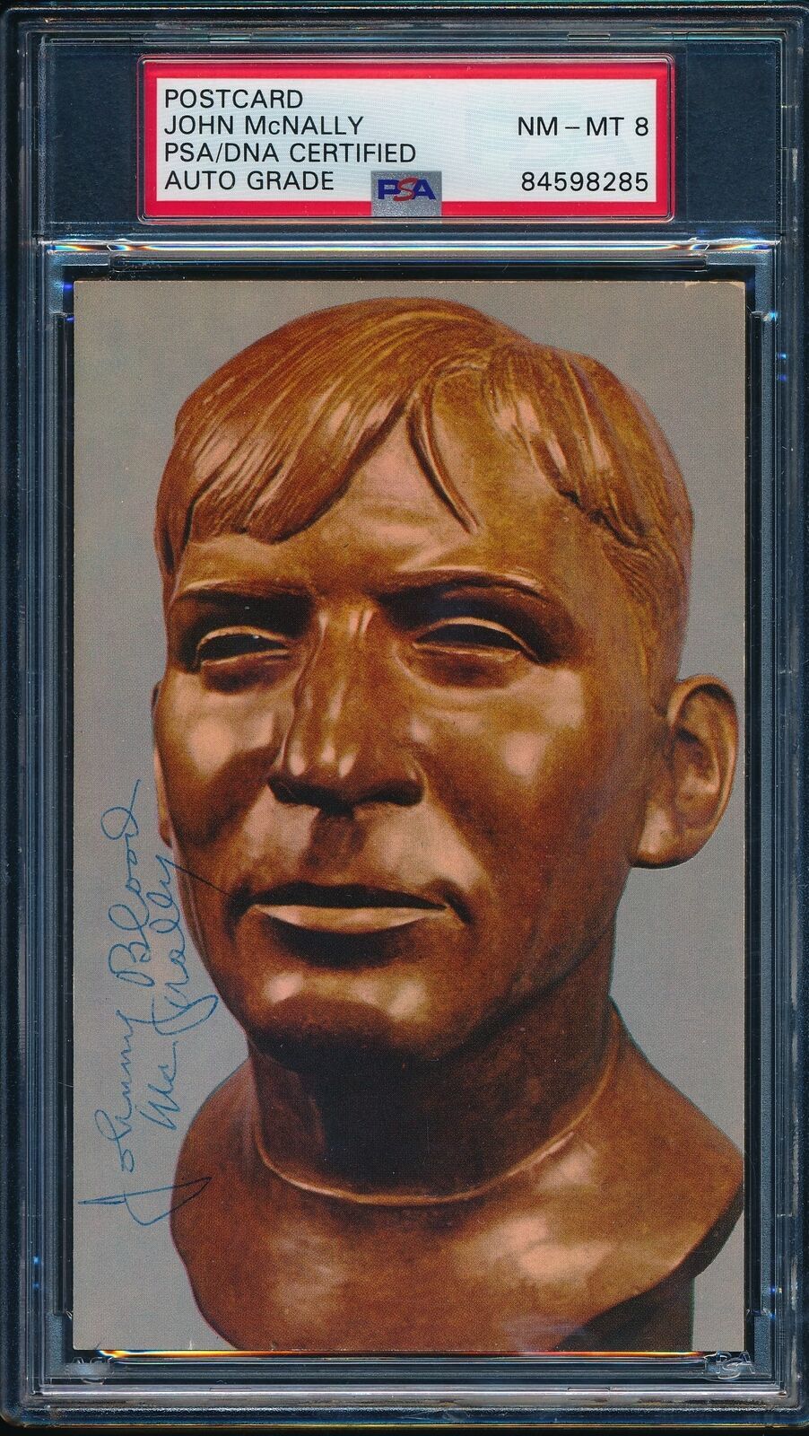 Johnny Blood Mcnally Hof Twice Autographed