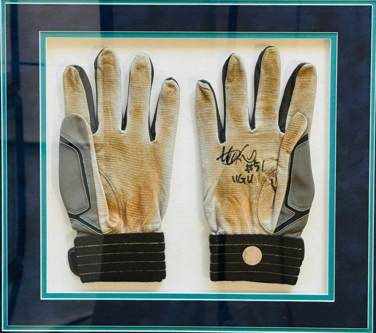 Ichiro Suzuki Autographed 2011 Game Used Batting Gloves