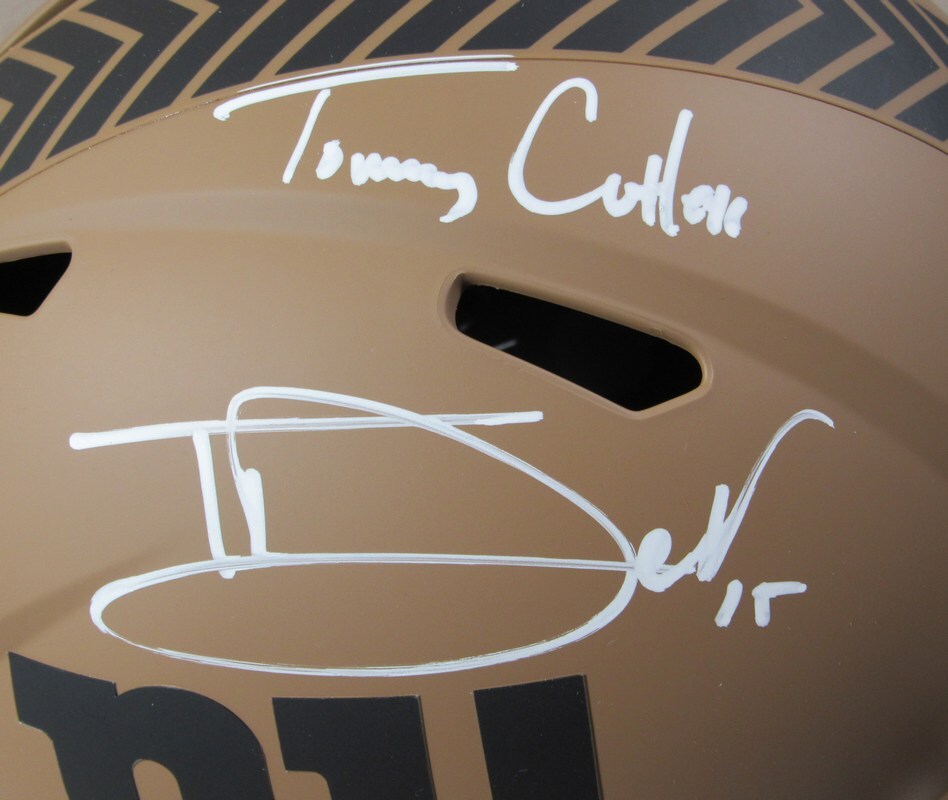 Tommy Devito Auto/Inscribed Salute To Service