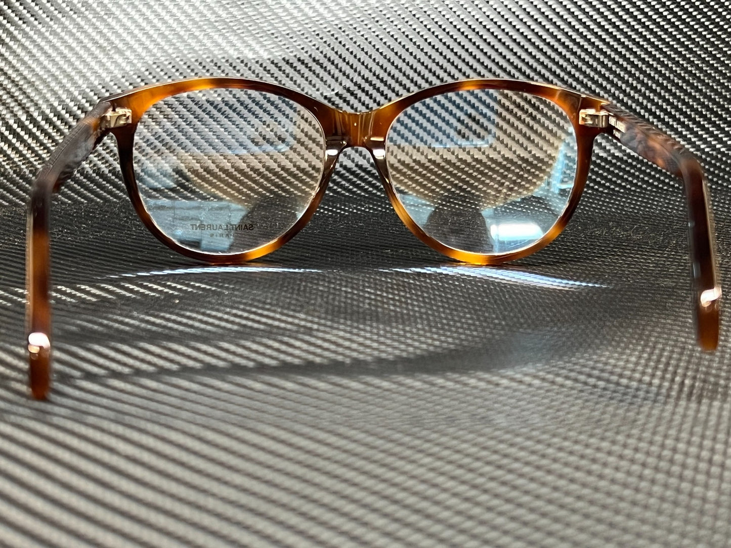 Saint Laurent Sl 163 002 Havana Women Authentic