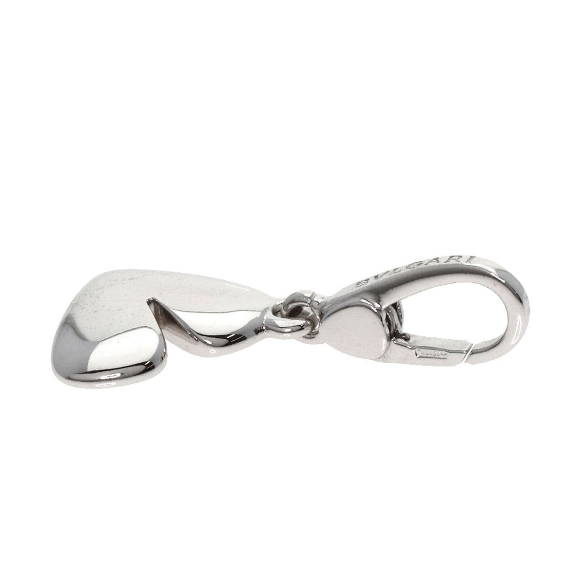BVLGARI Pendant top Heart charm K18 White Gold