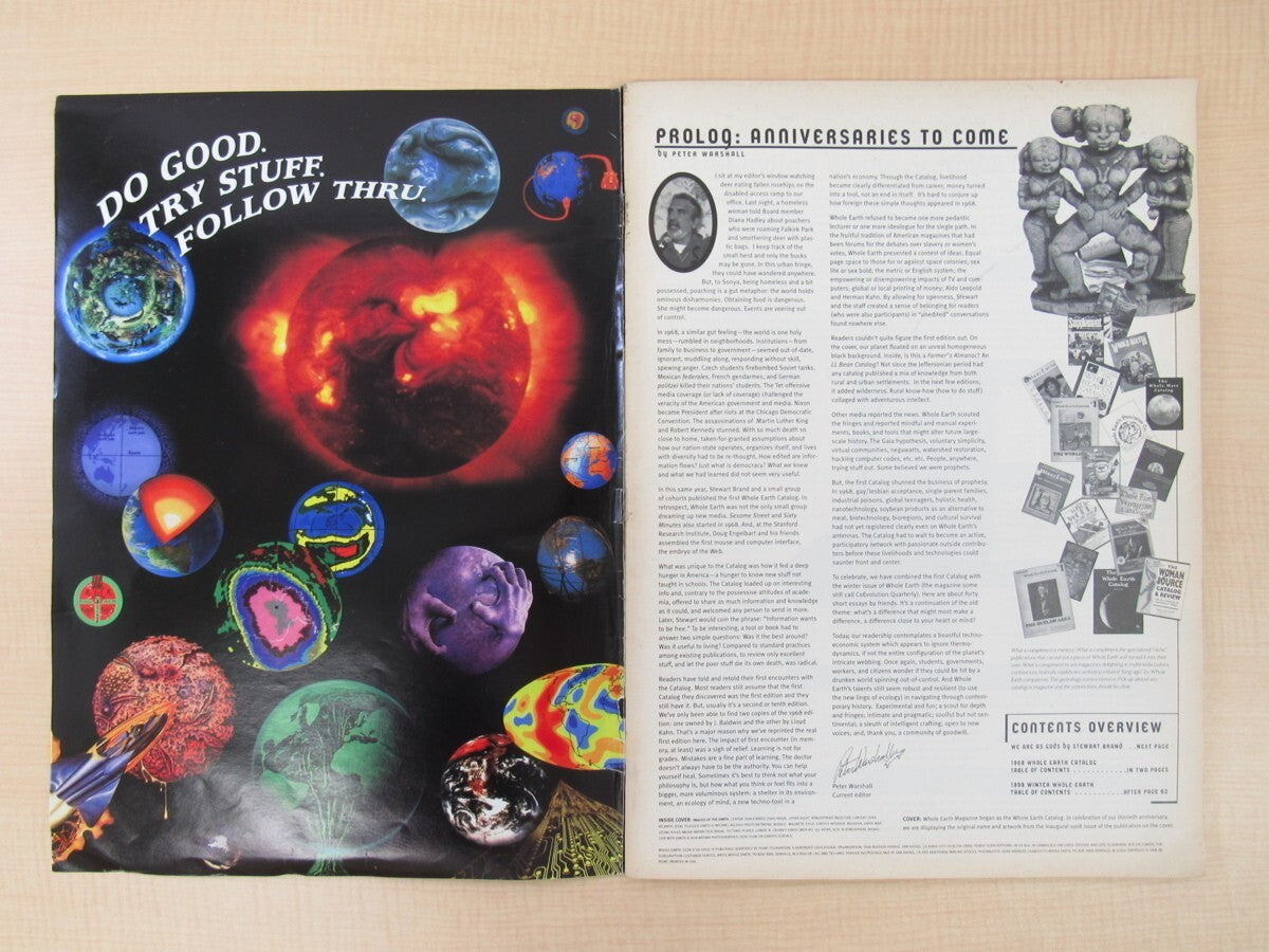 Original Whole Earth Catalog Special 30Th