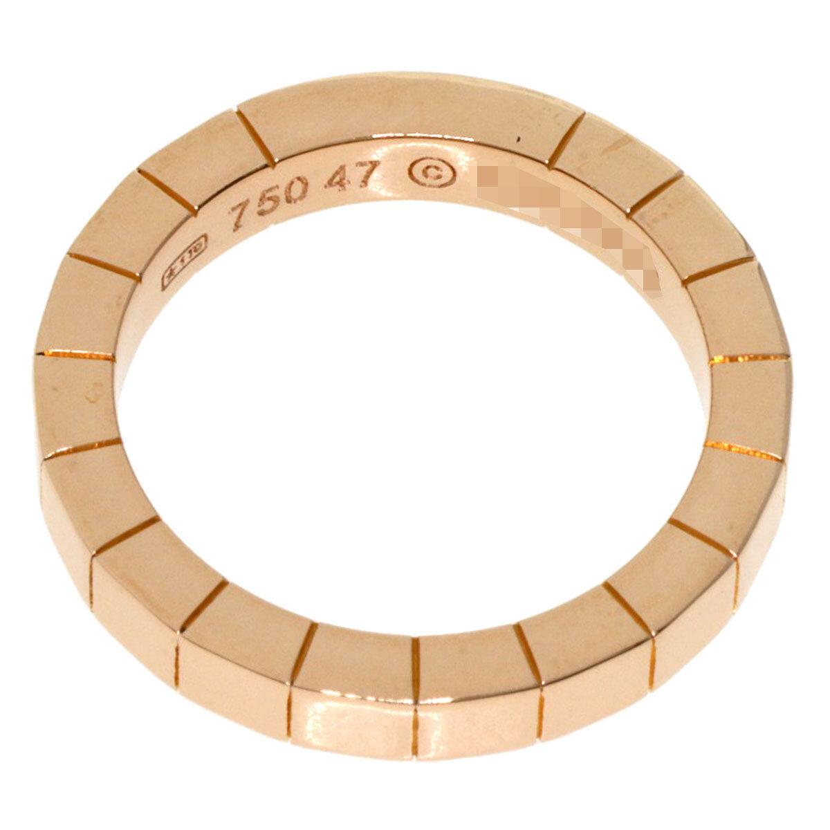 Cartier Ring Lanier # 47 K18 Pink Gold