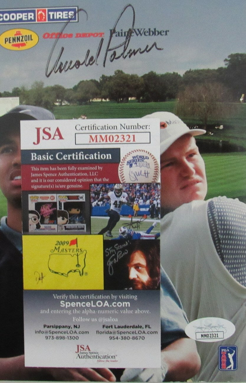Arnold Palmer Signed/Autographed 2001 Bay Hill