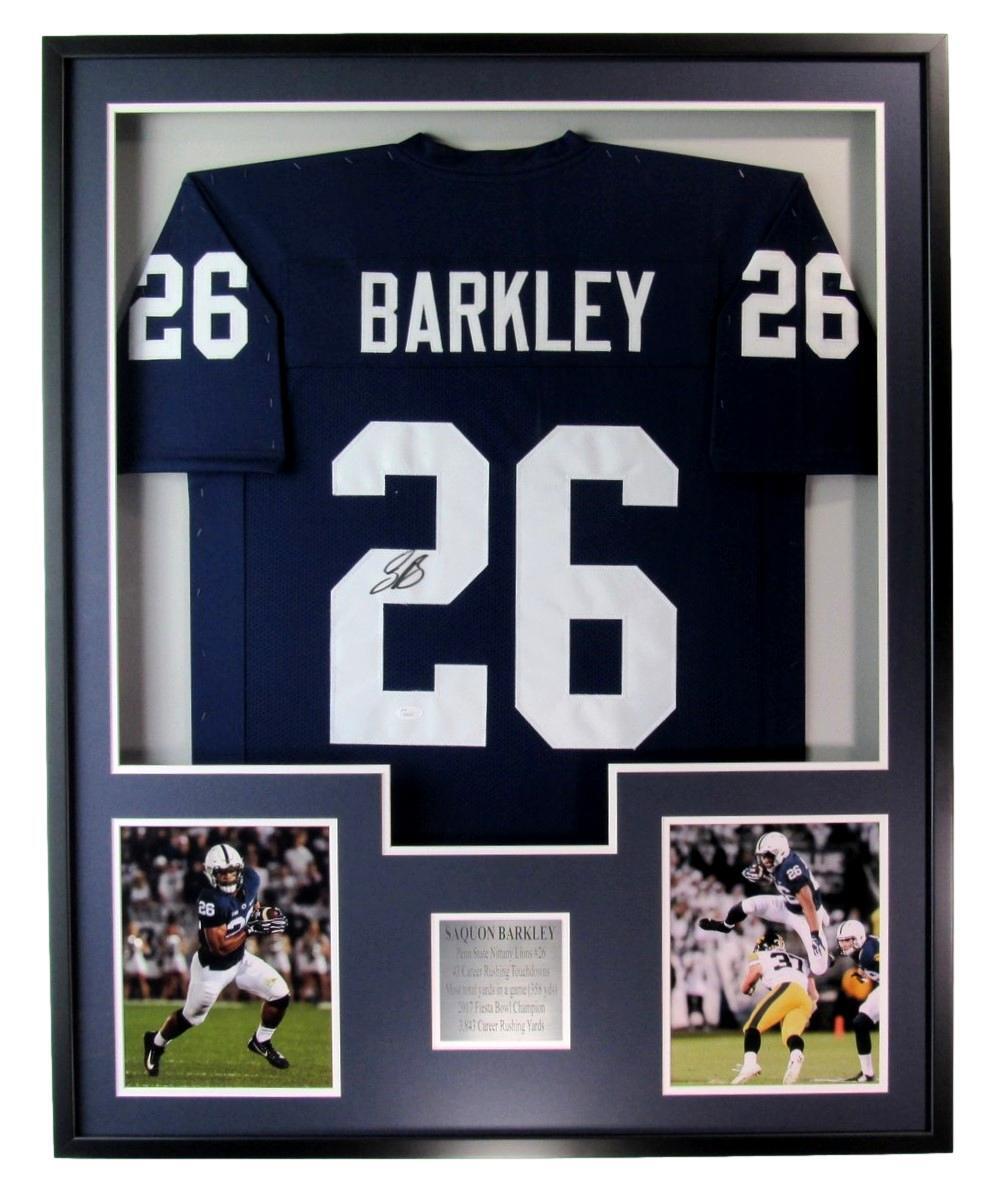 Saquon Barkley Autographed Jersey Penn State