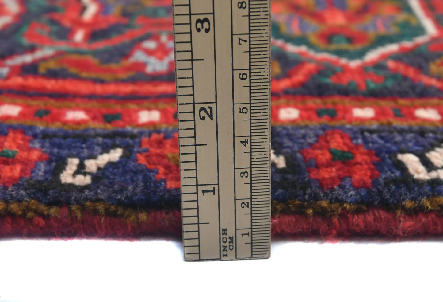 Vintage Hand-Knotted Floral Classic Style Wool