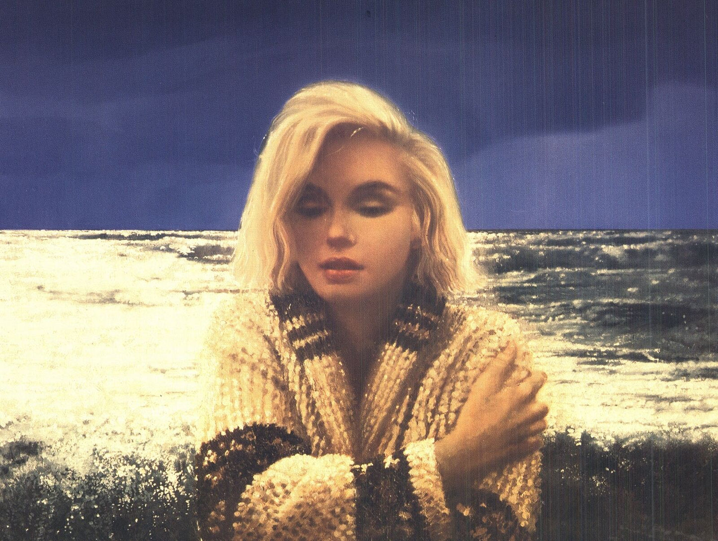 Tommy Merryfield Marilyn Monroe-Malibu Beach "