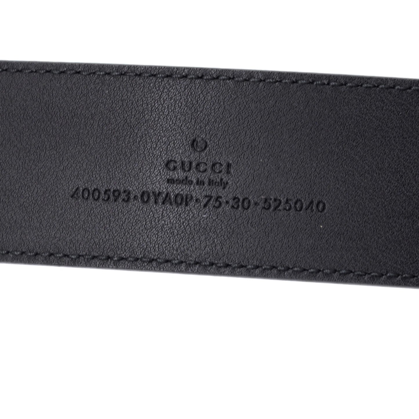 Gucci Gg Marmont Belt Embossed Leather Wide
