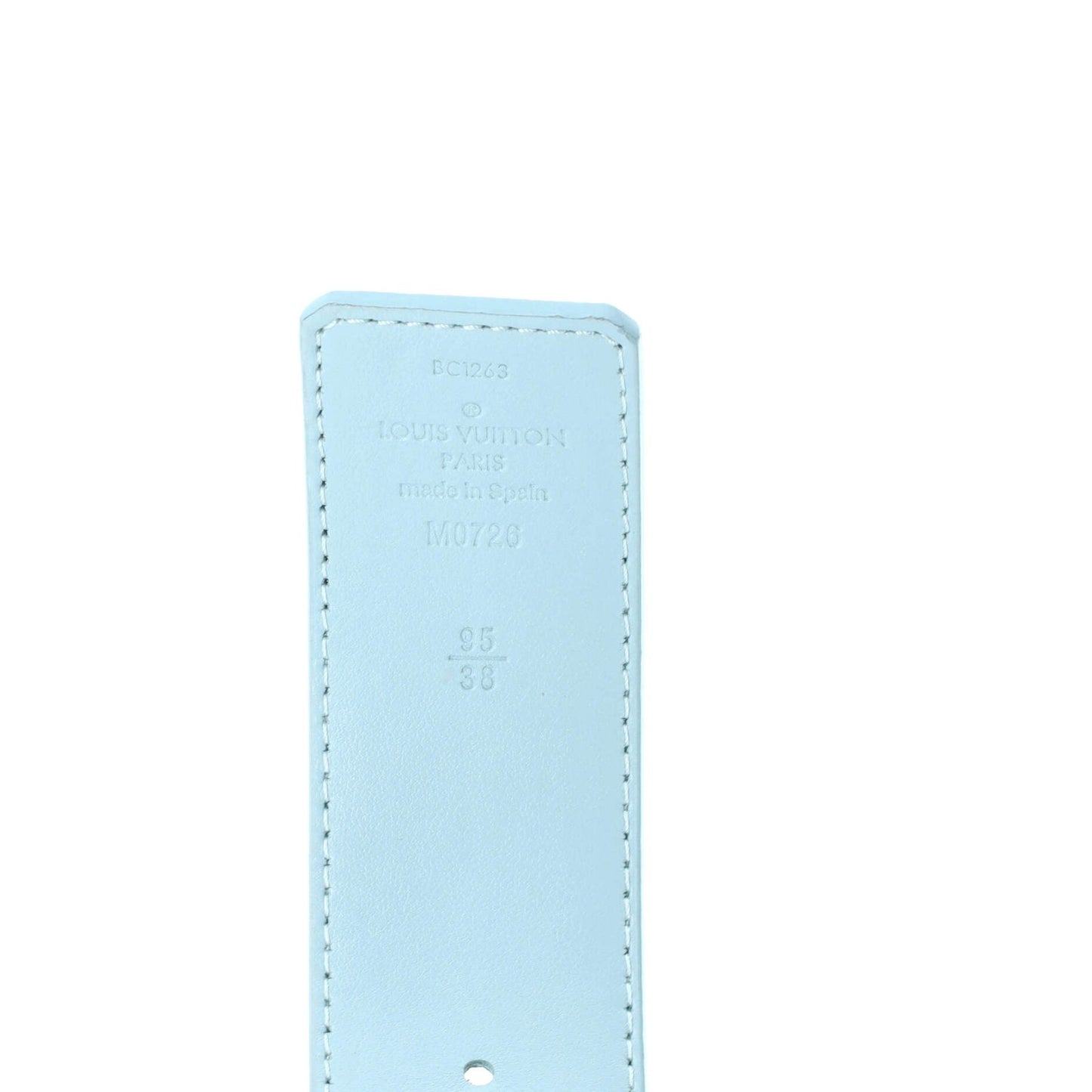 Louis Vuitton Lv Initiales Reversible Belt Limited Edition Aquagarden Monogram