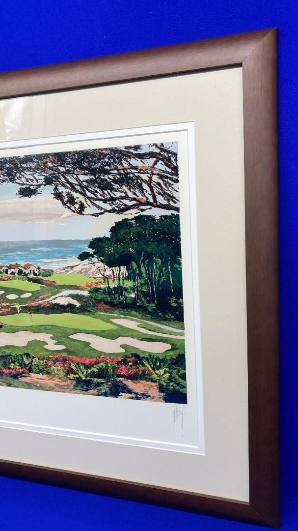 Mark King Uk Print Golf Series Morning Patt