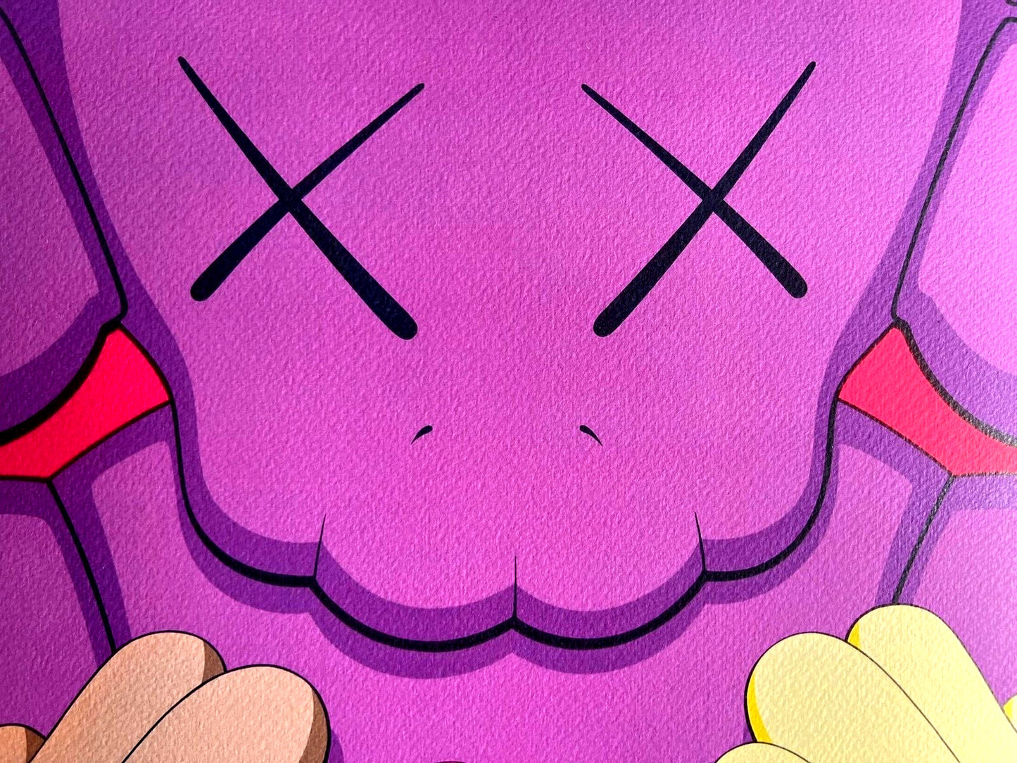 Kaws Lithograph Mori Art Museum Coa Limited Edition - Yayoi Kusama